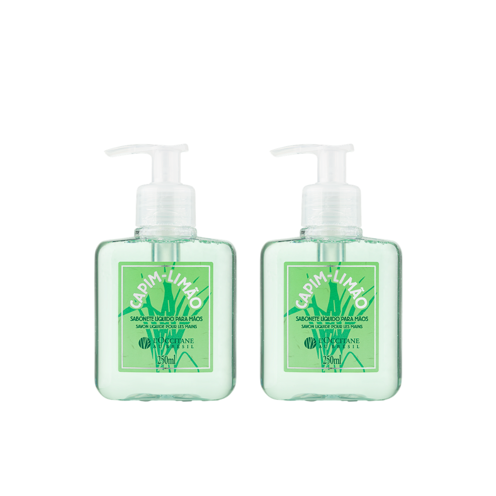 Dupla de Sabonetes L&iacute;quidos para M&atilde;os Capim-Lim&atilde;o 250ml, ,  large image number 0